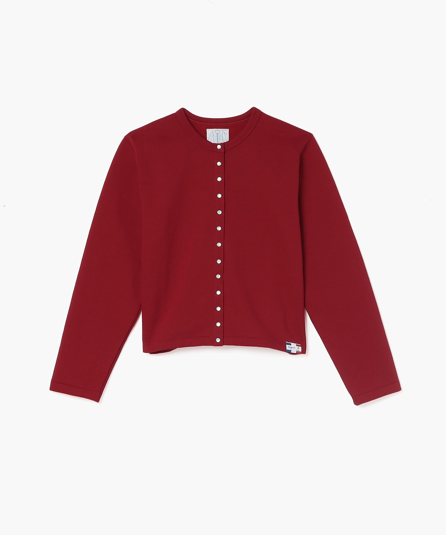 M001 CARDIGAN カーディガンプレッション [Made in France] ｜agnès b.  FEMME（ファム）｜アニエスベー公式オンラインブティック
